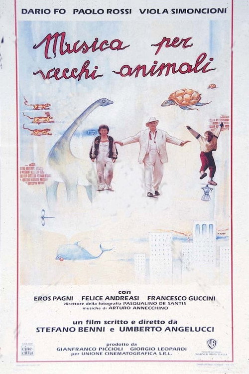 Movie poster for Musica per vecchi animali (1989)