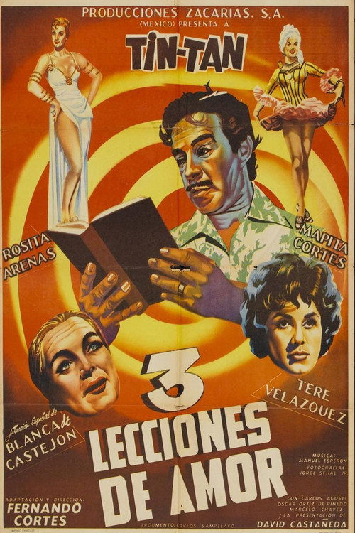 Movie poster for 3 Lessons of Love (1959)