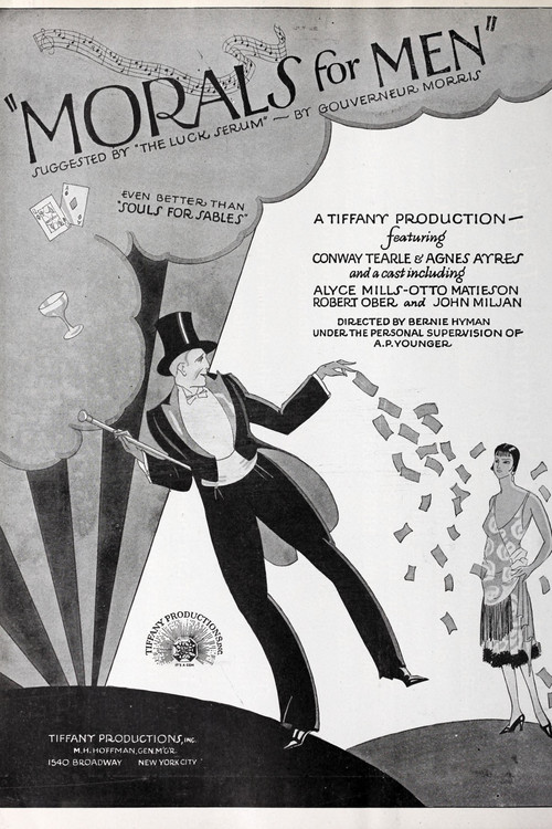 Movie poster for Morals for Men (1925)