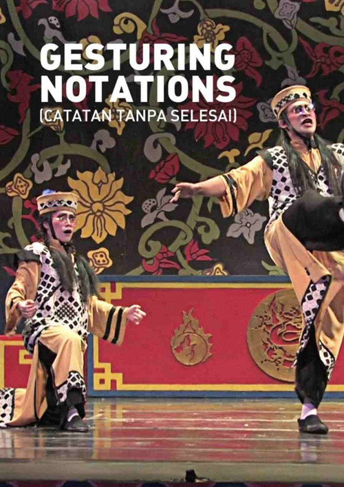 Movie poster for Gesturing Notations (2021)