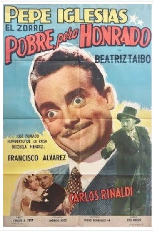 Movie poster for Pobre, pero honrado (1955)