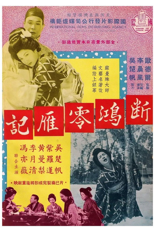 Movie poster for The Lone Swan (1955)
