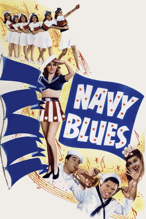 Movie poster for Navy Blues (1941)