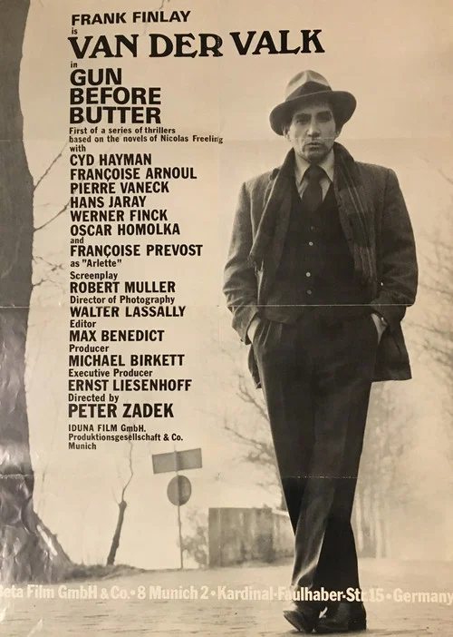 Movie poster for Van der Valk: Gun Before Butter (1974)