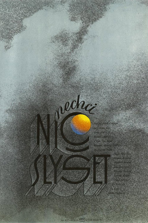 Movie poster for Nechci nic slyšet (1978)