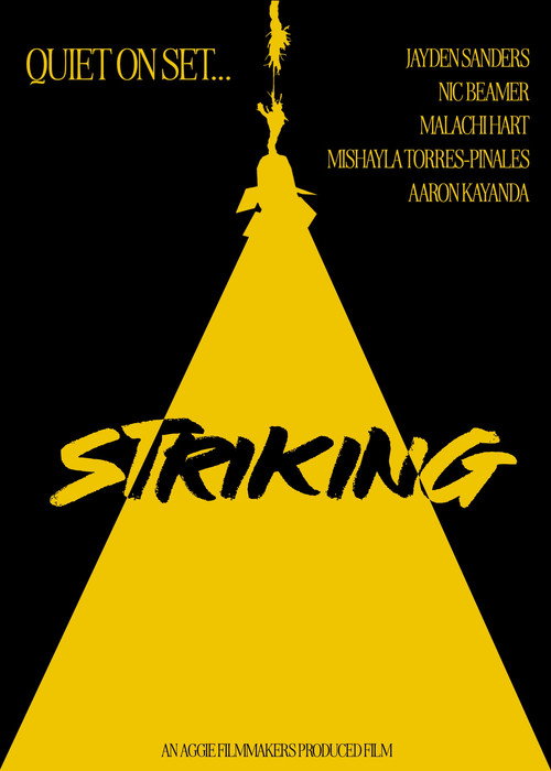 Movie poster for STRIKING (2025)