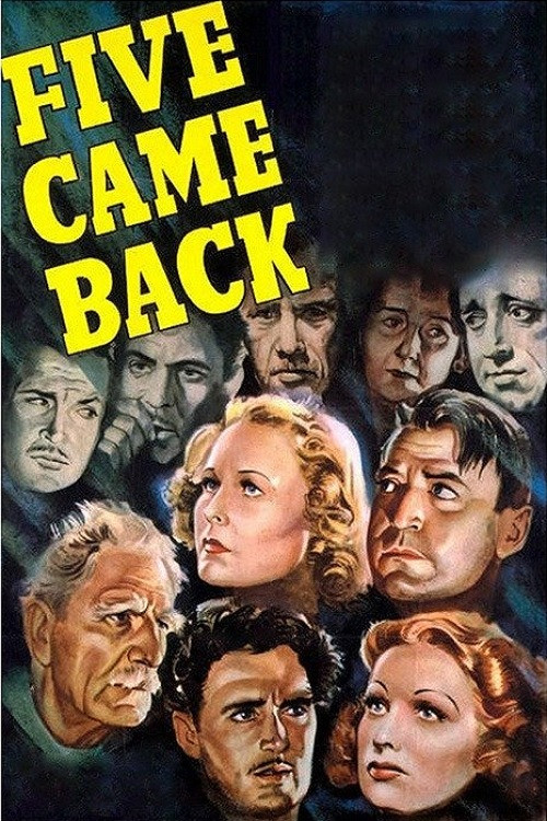 Movie poster for Five Came Back (1939)