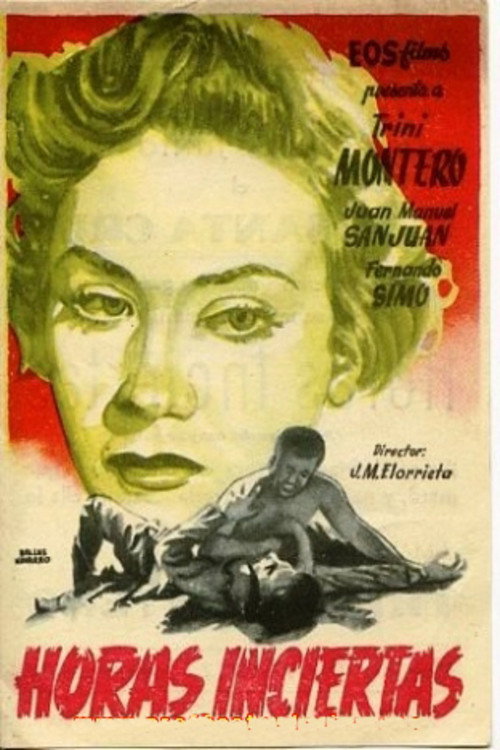 Movie poster for Horas inciertas (1951)