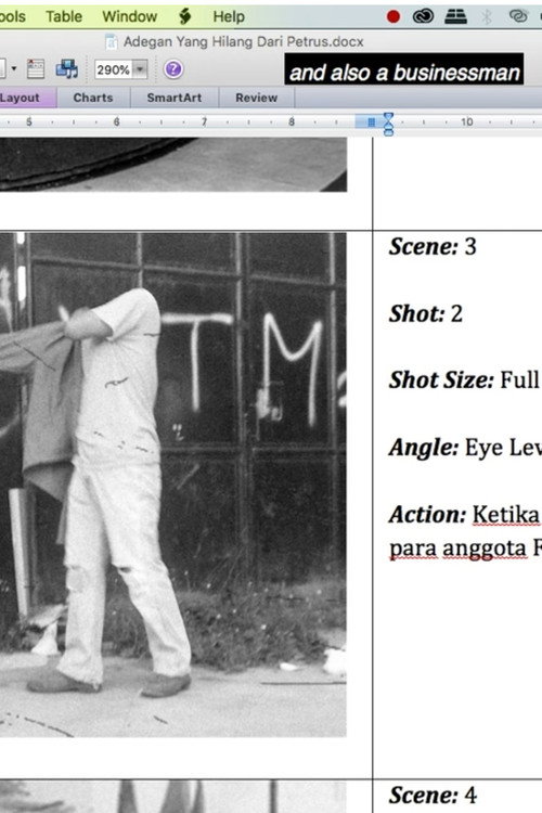 Movie poster for Missing Scene From Mysterious Shooter - #draft 4 (2019)