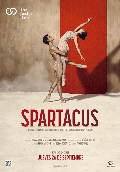 Movie poster for Spartacus - The Australian Ballet (2019)