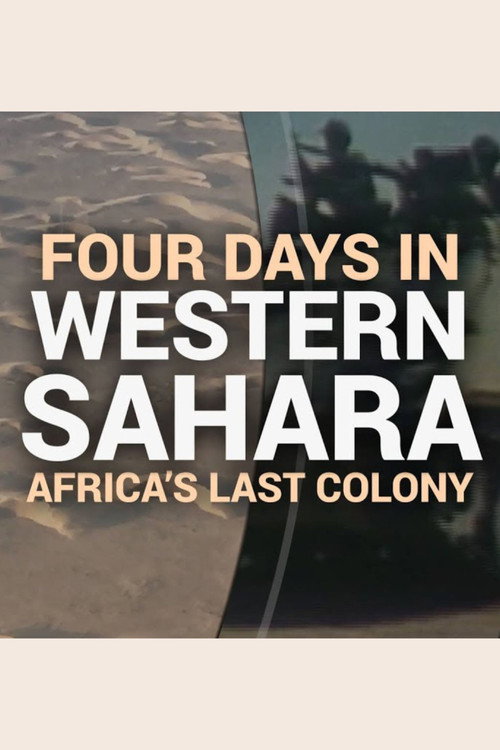 Movie poster for Four Days in Occupied Western Sahara—A Rare Look Inside Africa's Last Colony (2020)