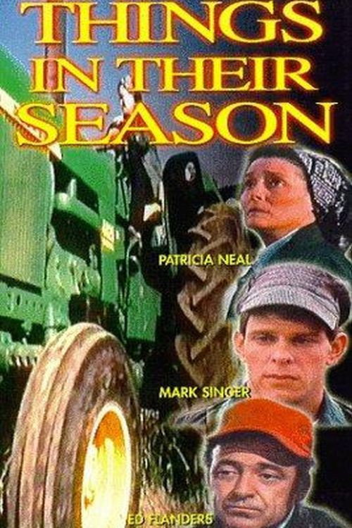 Movie poster for Things in Their Season (1974)