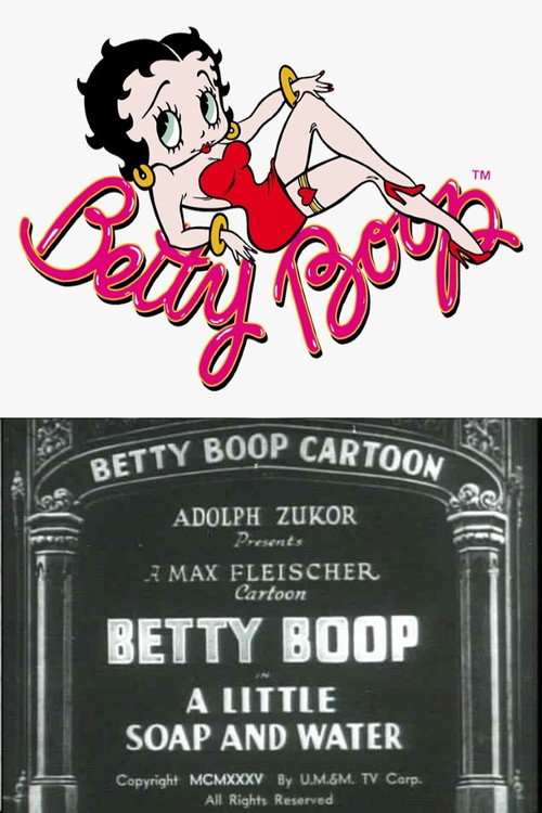 Movie poster for A Little Soap and Water (1935)