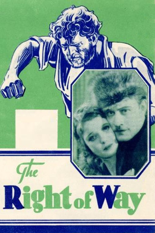 Movie poster for The Right of Way (1930)