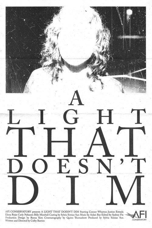 Movie poster for A Light That Doesn't Dim
