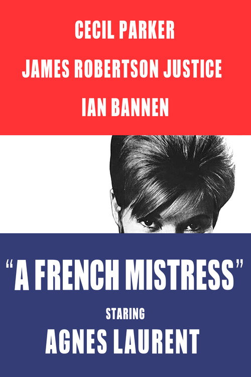 Movie poster for A French Mistress (1960)