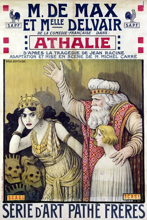 Movie poster for Athalie (1910)