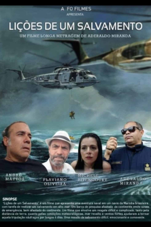 Movie poster for Lições De Um Salvamento (2020)