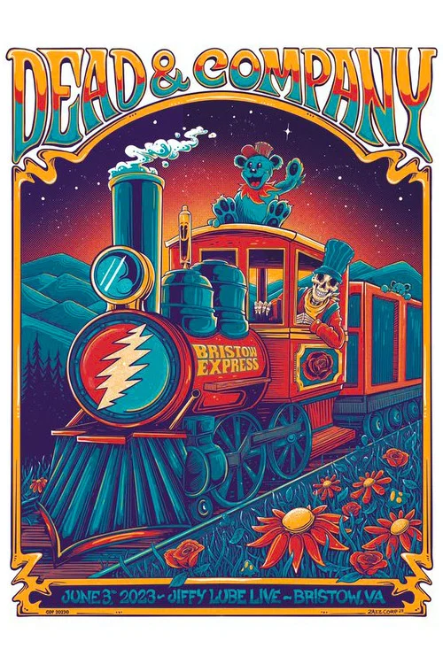 Movie poster for Dead & Company:2023-06-03 Jiffy Lube Live, Bristow, VA, USA (2023)