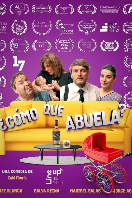 Movie poster for ¿Como Que Abuela? (2025)