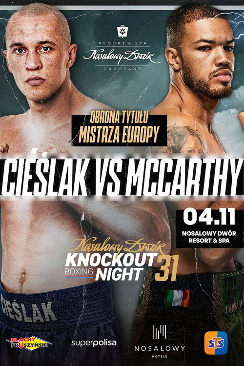 Movie poster for Michal Cieslak vs. Tommy McCarthy (2023)