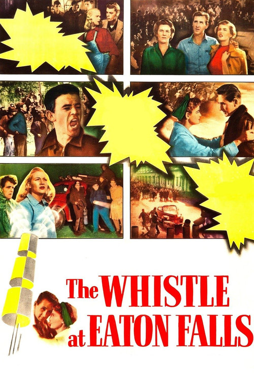 Movie poster for The Whistle at Eaton Falls (1951)