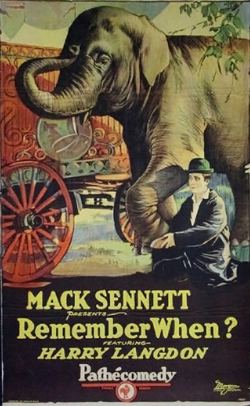 Movie poster for Remember When? (1925)