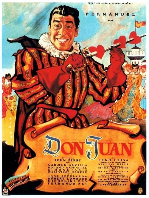Movie poster for Don Juan (1956)