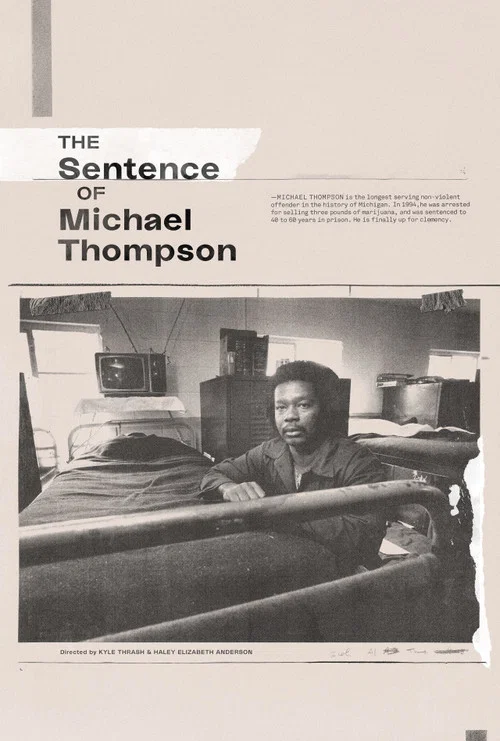 Movie poster for The Sentence of Michael Thompson (2022)