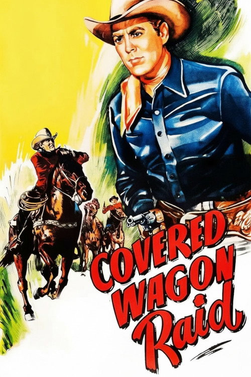 Movie poster for Covered Wagon Raid (1950)