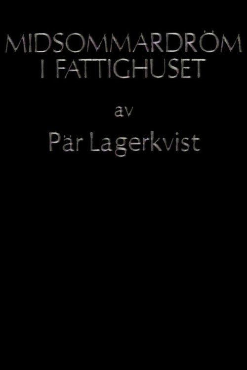 Movie poster for Midsommardröm i fattighuset (1980)