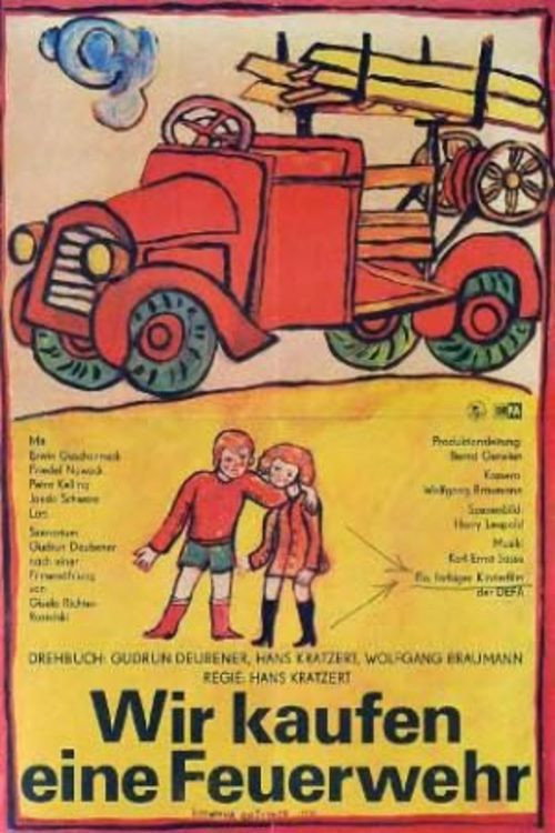 Movie poster for We Buy a Fire Truck (1970)
