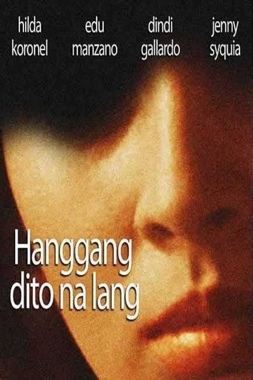 Movie poster for Hanggang Dito na Lang (1997)