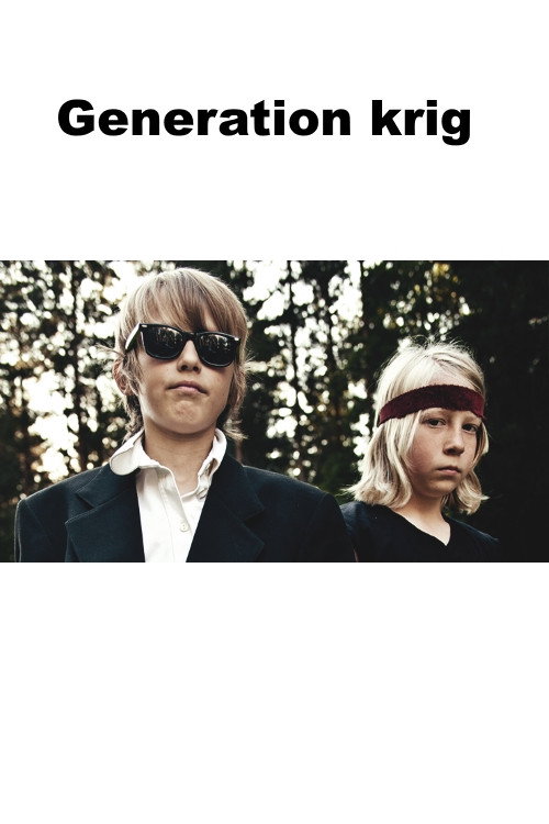 Movie poster for Generation krig (2010)
