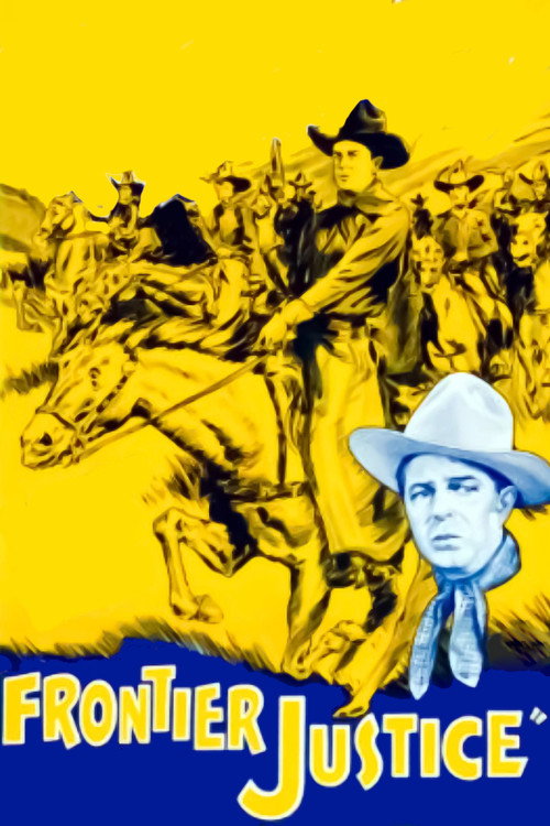 Movie poster for Frontier Justice (1936)