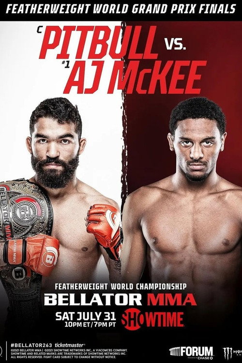 Movie poster for Bellator 263: Pitbull vs. McKee (2021)