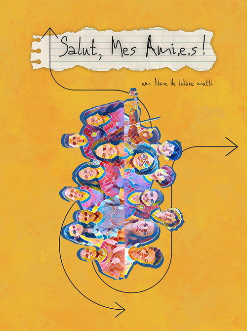 Movie poster for Salut, mes ami.e.s! (2024)