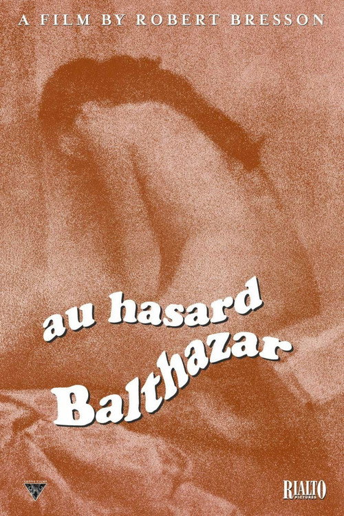 Movie poster for Au Hasard Balthazar (1966)