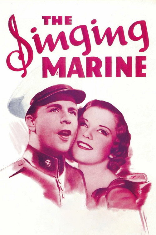 Movie poster for The Singing Marine (1937)