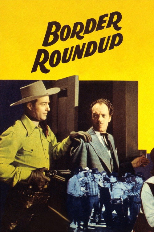 Movie poster for Border Roundup (1942)