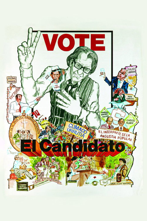 Movie poster for El candidato (1978)