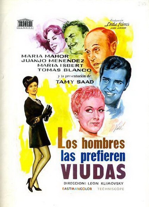 Movie poster for Los hombres las prefieren viudas (1970)