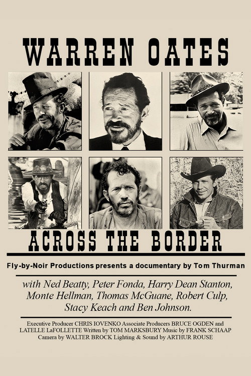 Movie poster for Warren Oates: Across the Border (1993)