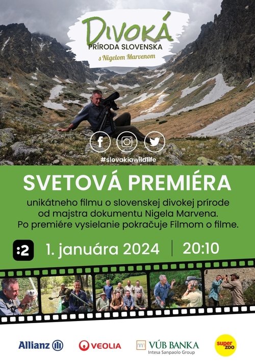 Movie poster for Wild Slovakia with Nigel Marven (2024)