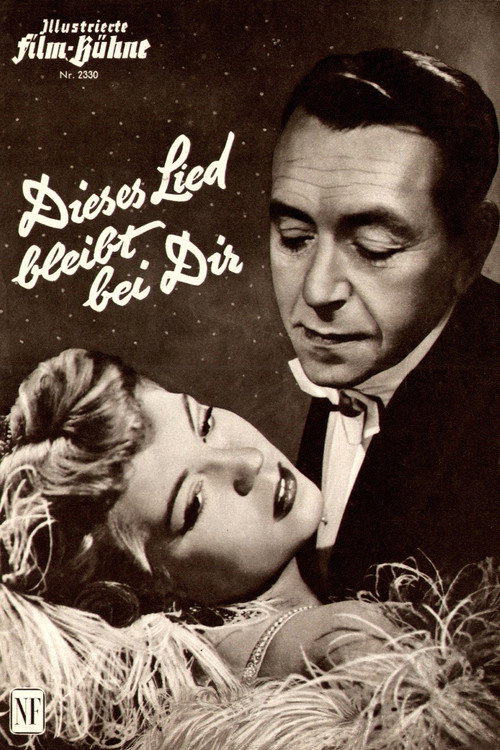 Movie poster for Dieses Lied bleibt bei dir (1954)