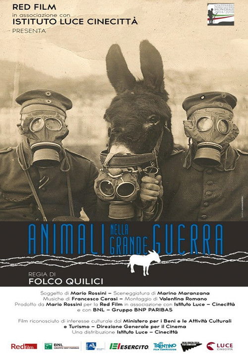 Movie poster for Animals in the Great War (2015)