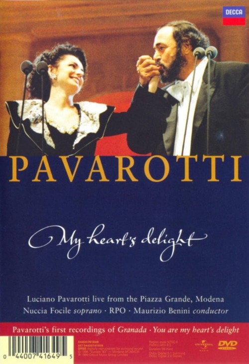 Movie poster for Pavarotti - My Heart's Delight (1993)