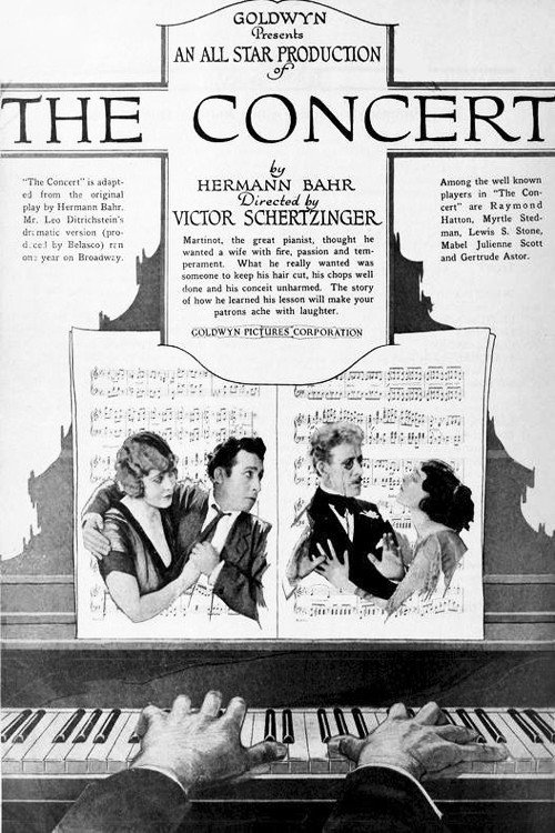 Movie poster for The Concert (1921)