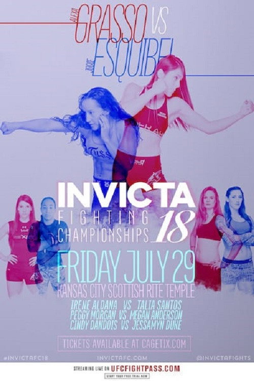 Movie poster for Invicta FC 18: Grasso vs. Esquibel (2016)