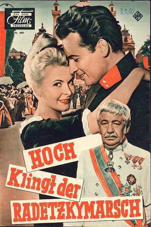 Movie poster for Hoch klingt der Radetzkymarsch (1958)